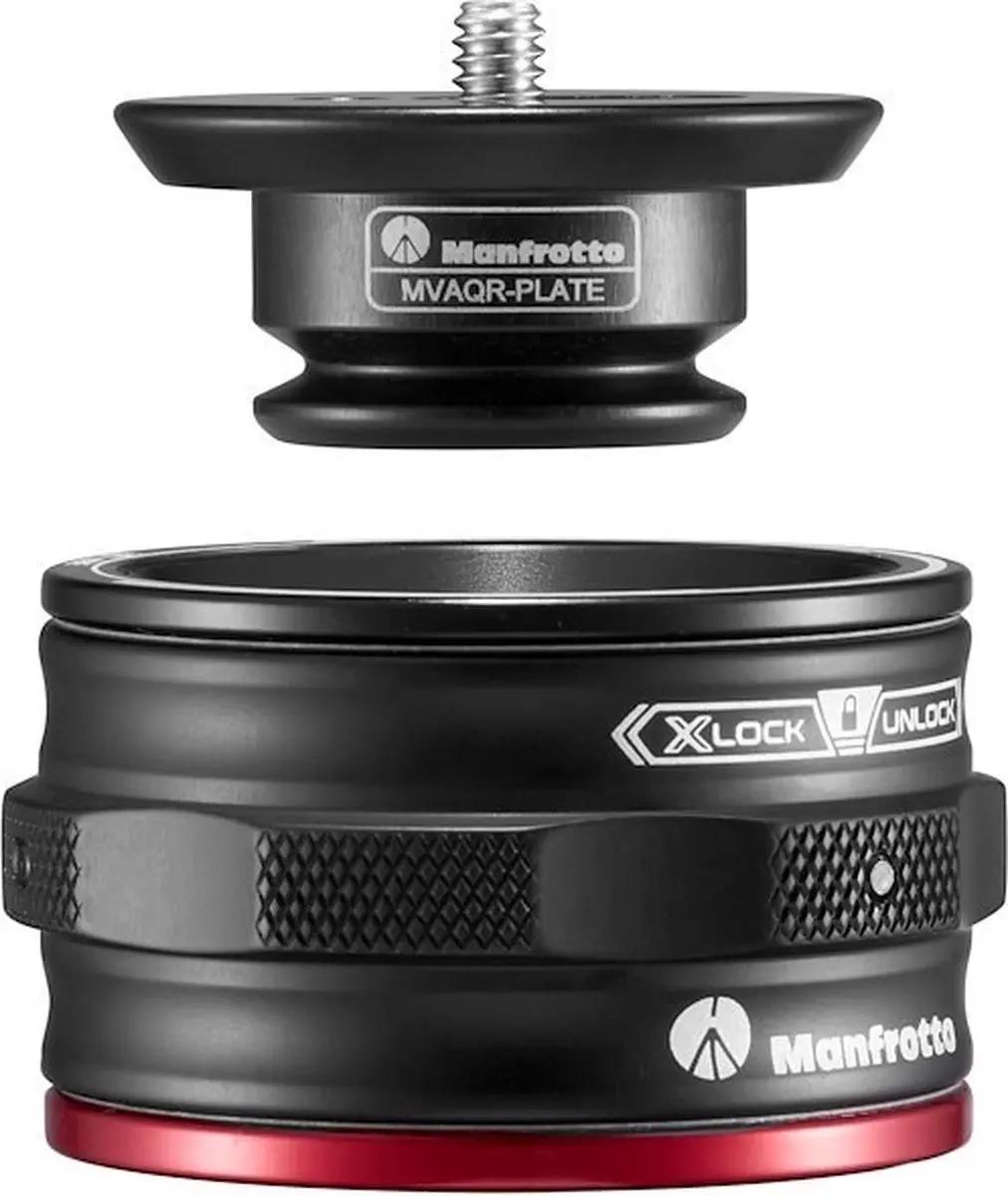 Manfrotto MVAQR-PLATE Schnellwisselplaat - Zwart