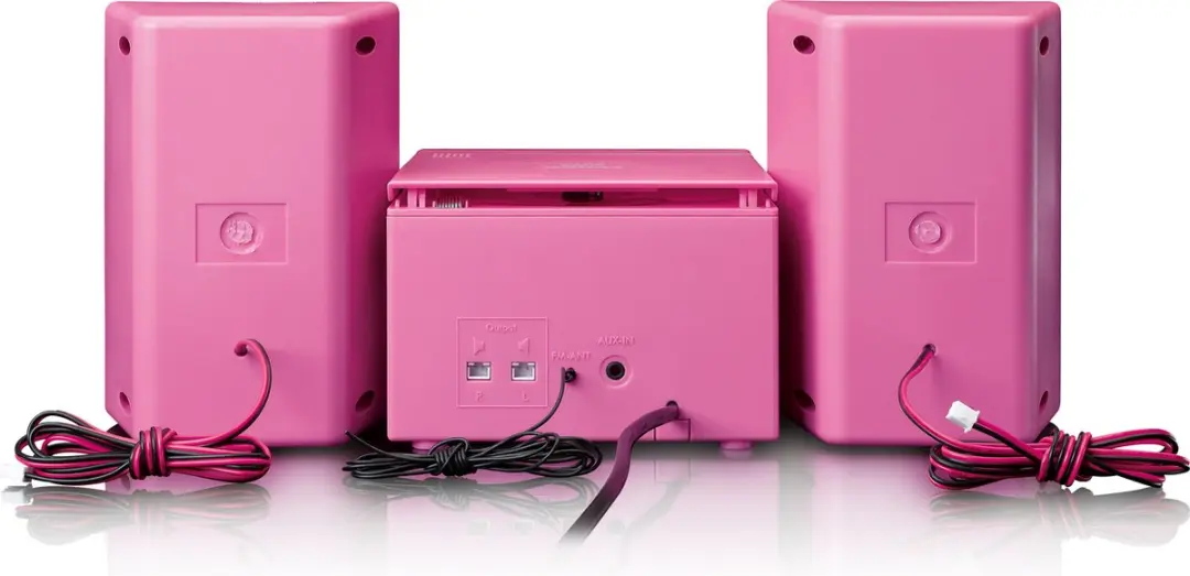 Lenco MC-013 Stereoset Roze