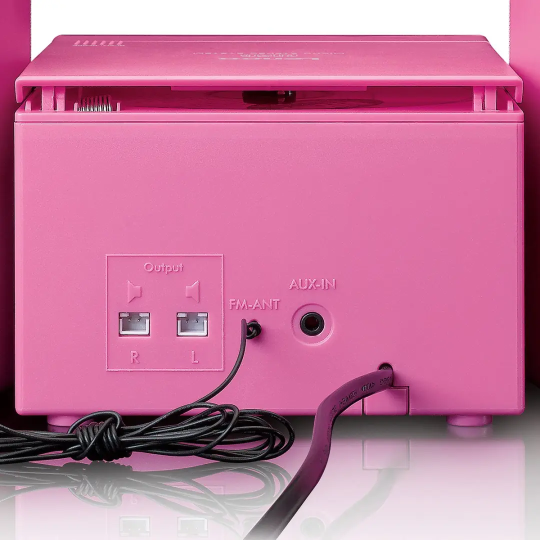Lenco MC-013 Stereoset Roze