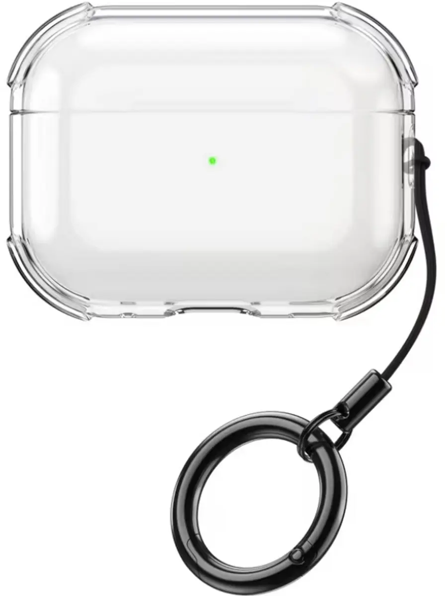 NUVEX Transparant Hoesje AirPods Pro 2 met Sleutelhanger