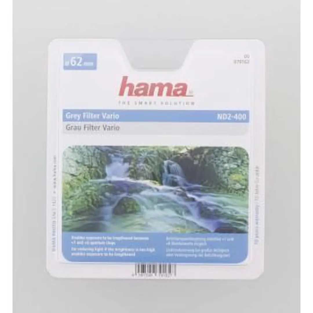 Hama Vario ND2-400 Grijsfilter 62mm - afbeelding 3 van 6