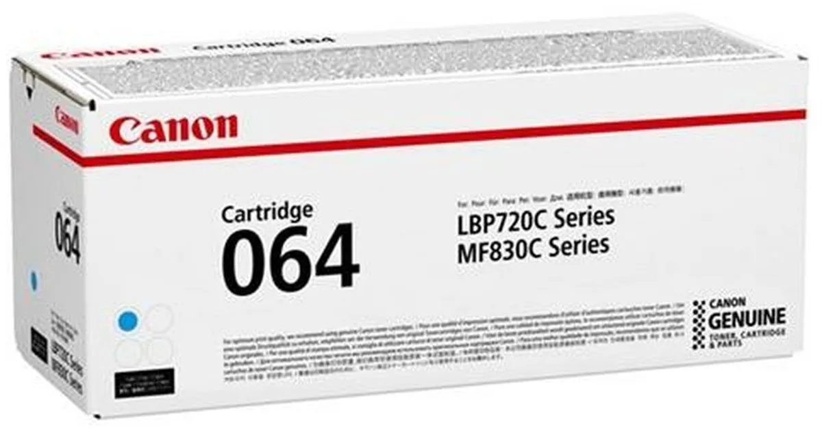 Canon 064 Cyan Tonercartridge 5000 - 4935C001