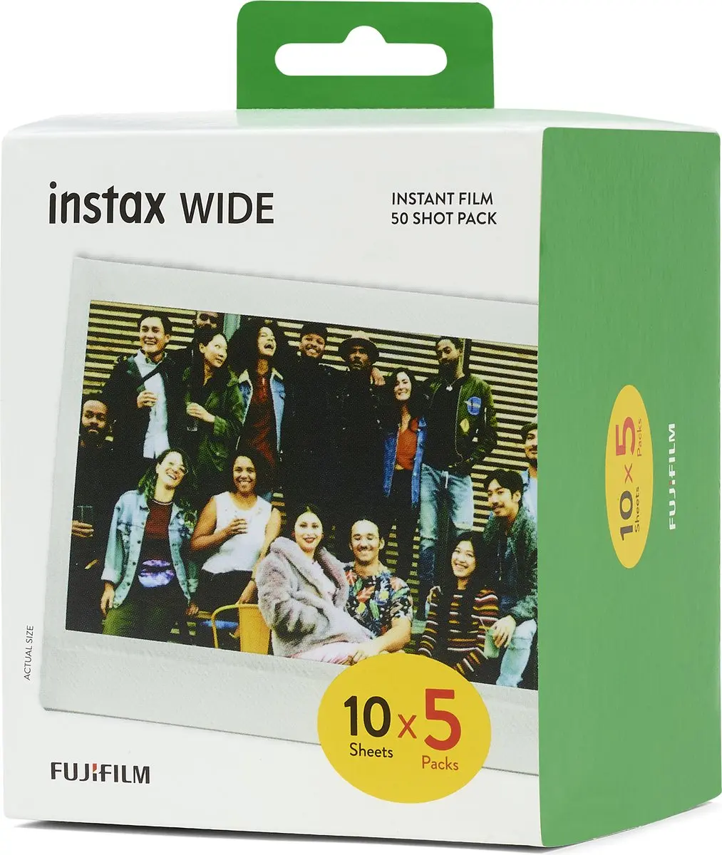 Fujifilm Instax Wide Film 50 Stuks - Wit