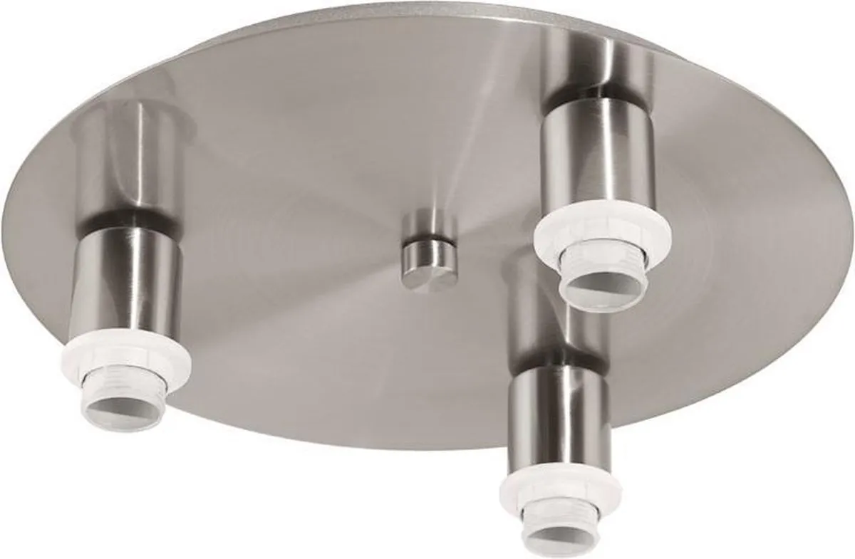 Eglo My Choice Plafondlamp 3 Lichtpunten - Ø22cm - Chroom - afbeelding 4 van 6