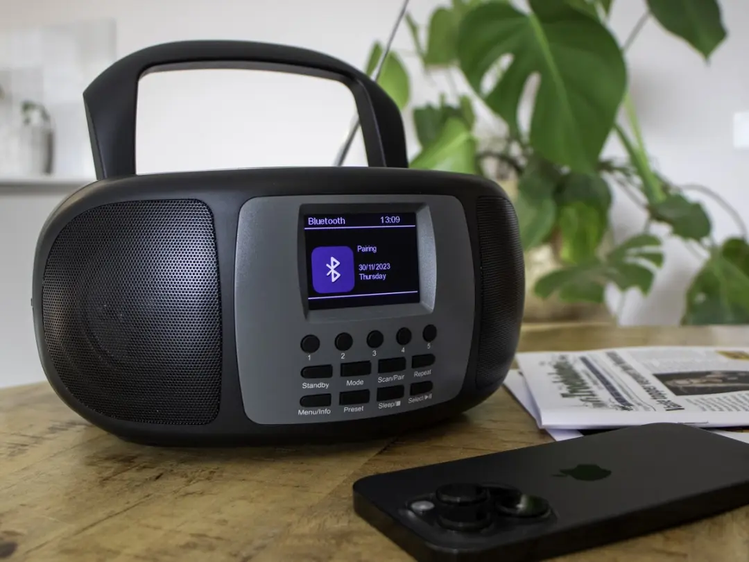 Lenco SCD-860BK Draagbare DAB+/FM-radio - Zwart - afbeelding 6 van 6