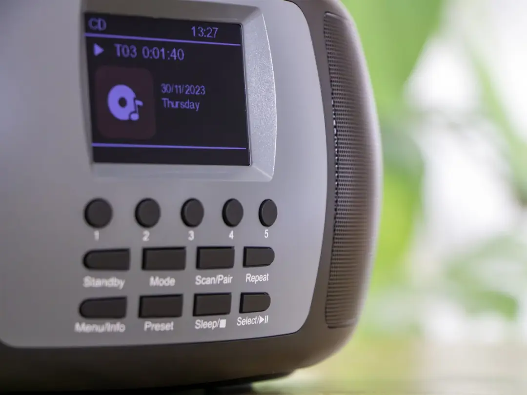 Lenco SCD-860BK Draagbare DAB+/FM-radio - Zwart