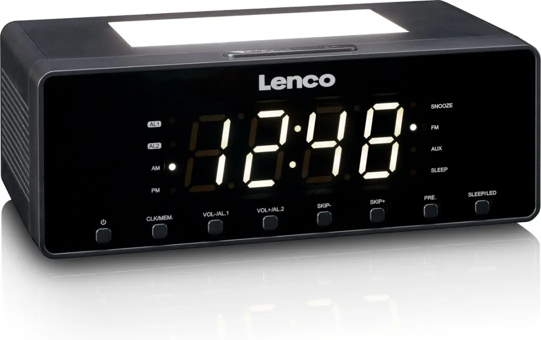 Lenco CR-540BK Wekkerradio - Zwart
