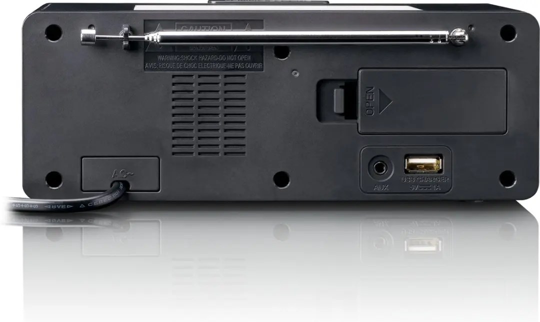 Lenco CR-540BK Wekkerradio - Zwart