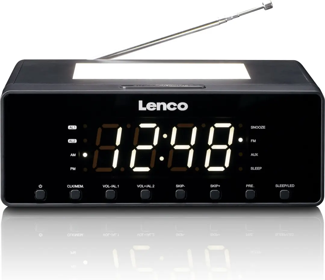 Lenco CR-540BK Wekkerradio