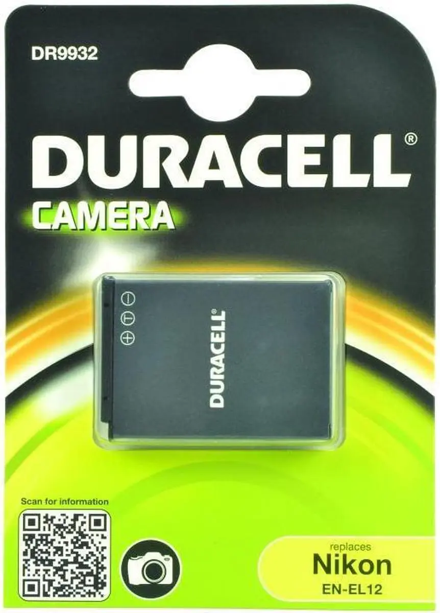 Duracell DR9932 Accu - 1000mAh - Nikon EN-EL12