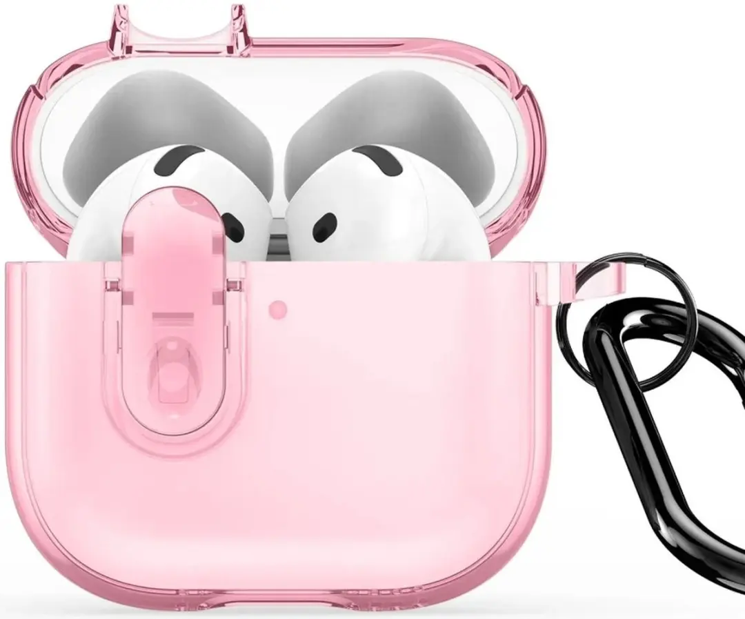 Dux Ducis PECL Hoesje AirPods 4 - Transparant Roze
