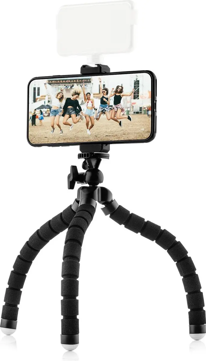 MOJOGEAR MG-17 Flexibel Statief - Zwart