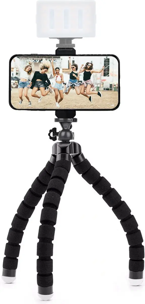 MOJOGEAR MG-17 Flexibel Statief - Zwart