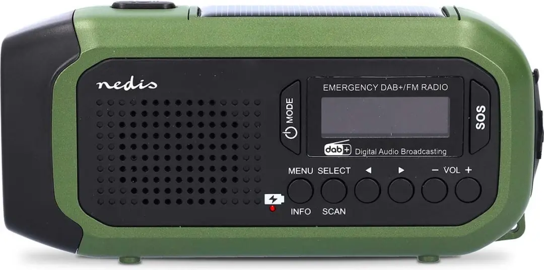 Nedis RDDBCR2000GN Noodradio