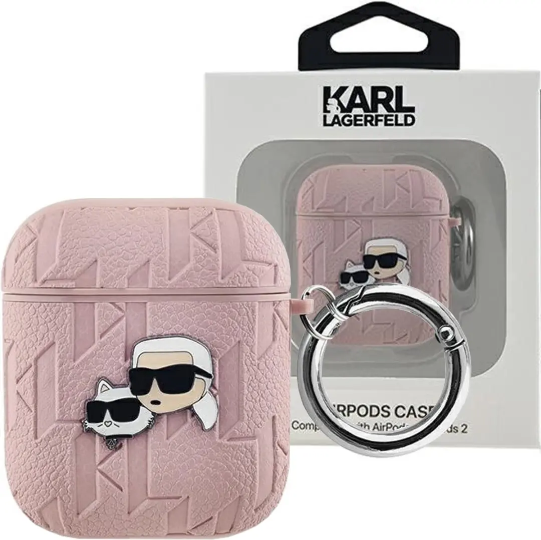 Karl Lagerfeld Monogram Hoes AirPods 1/2