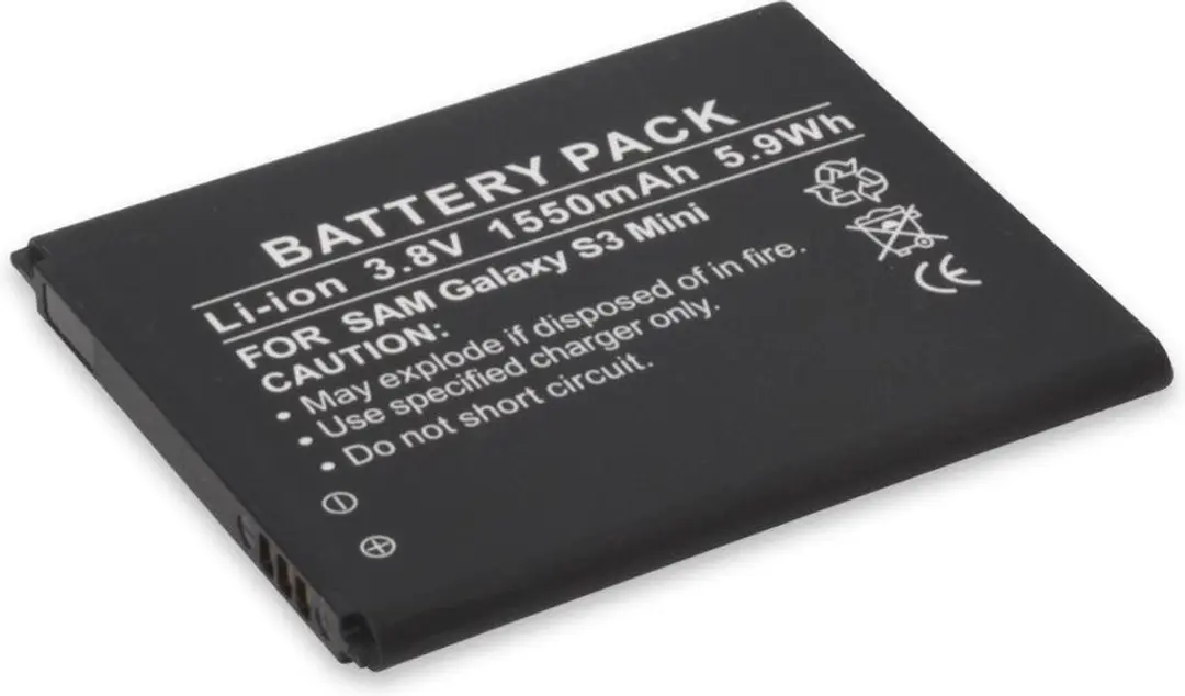 Ansmann Li-Ion Accu 1500mAh Samsung Galaxy S3 Mini GT-8190