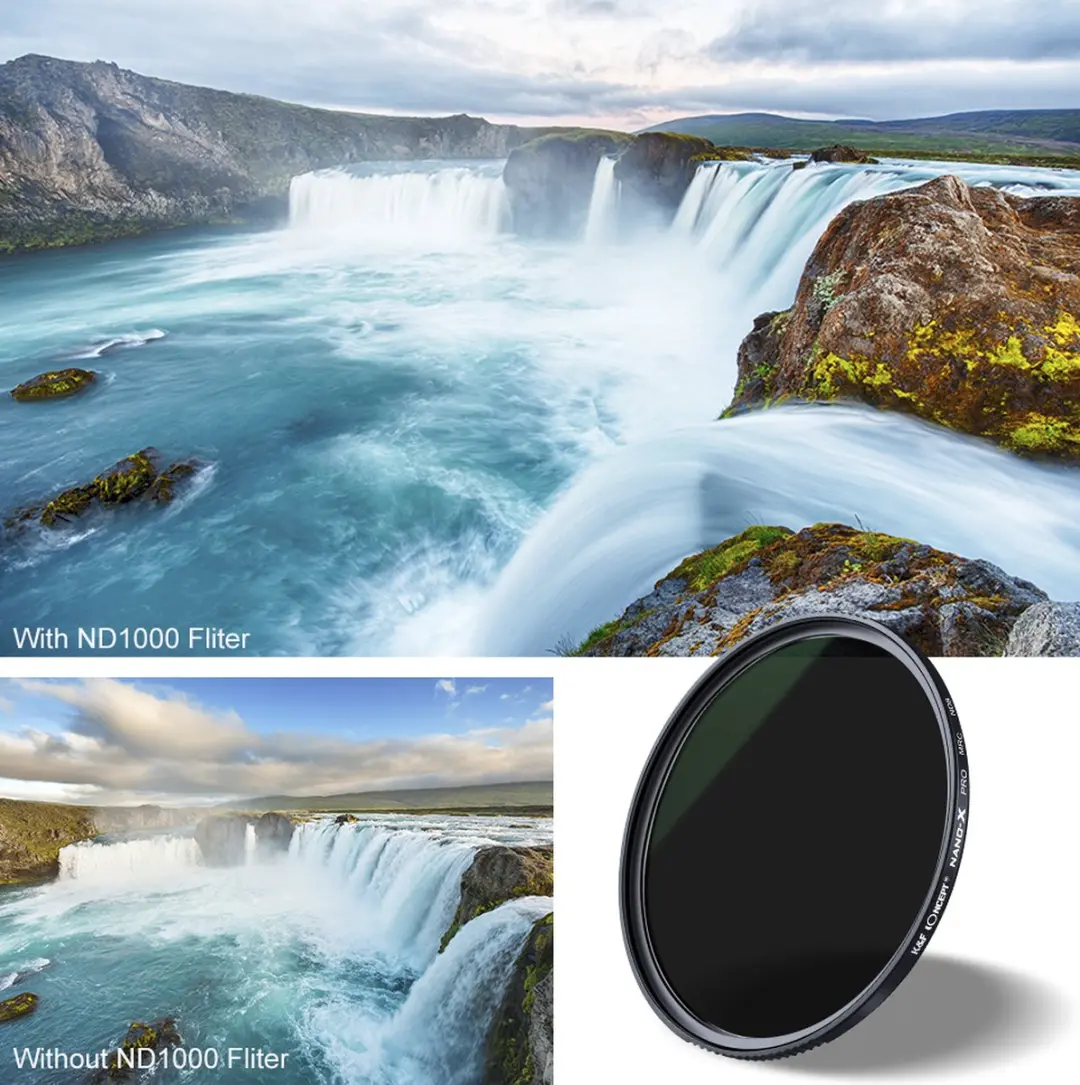 K&F Concept 82mm ND8 Nano-X MRC Grijsfilter - 3 Stops