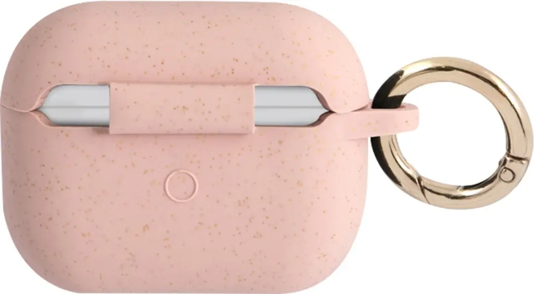 GUESS AirPods Pro Hoesje Silicone Glitter - Roze