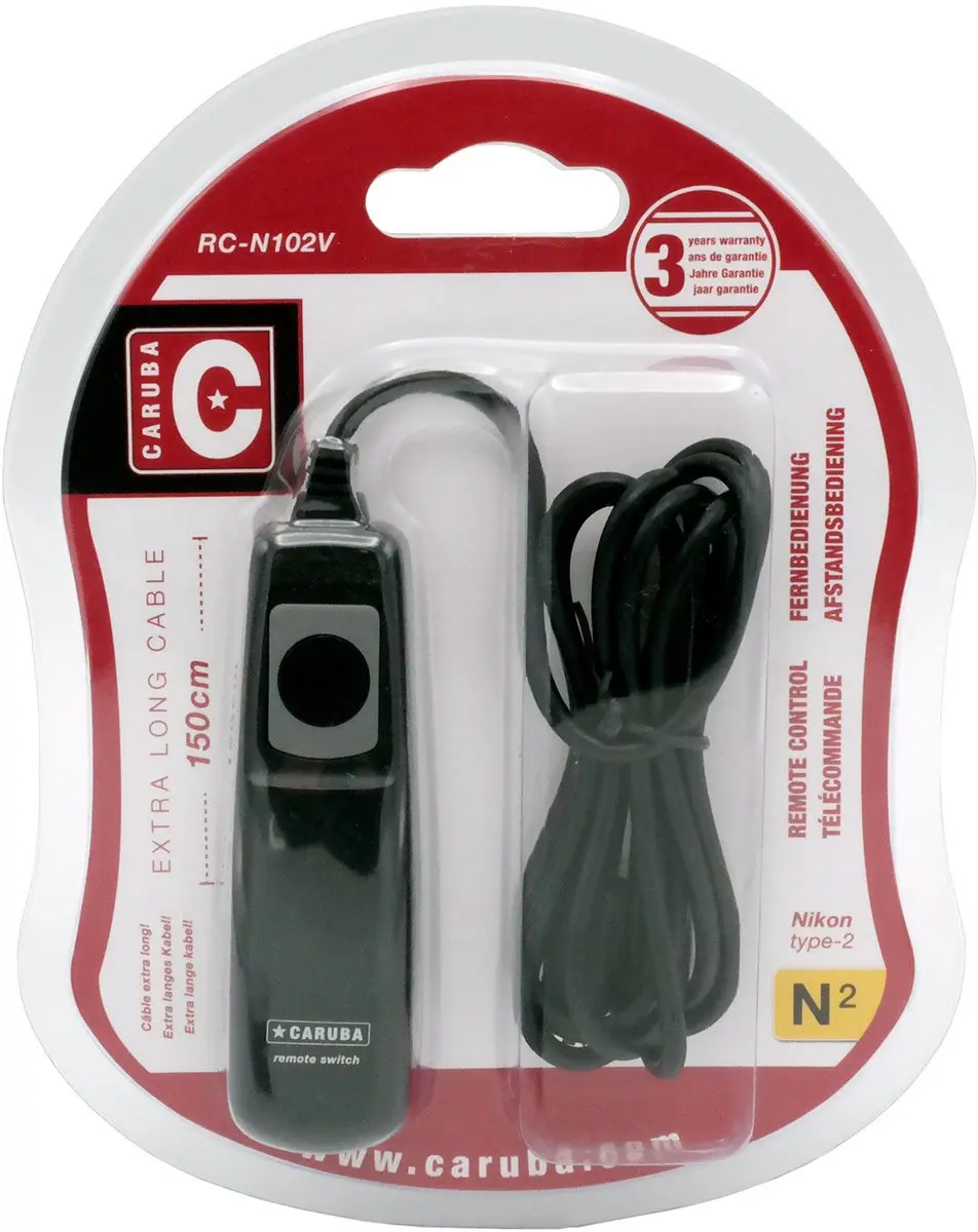 Caruba MC-DC2 Camera-afstandsbediening - Zwart