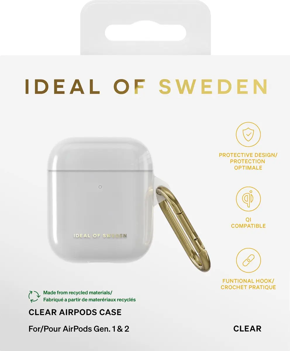 iDeal of Sweden Clear Case voor AirPods 4 - Transparant