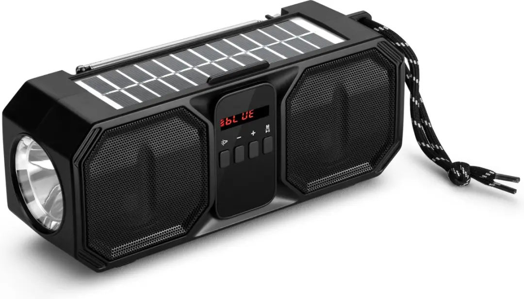Denver BTG158 Noodradio - 80W Bluetooth Speaker - Zwart