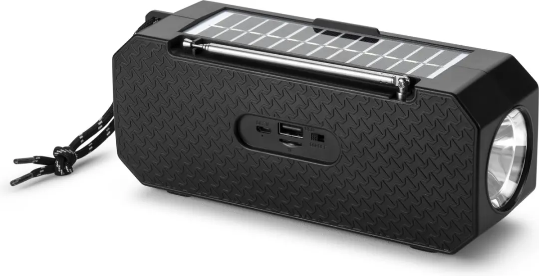 Denver BTG158 Noodradio - 80W Bluetooth Speaker - Zwart
