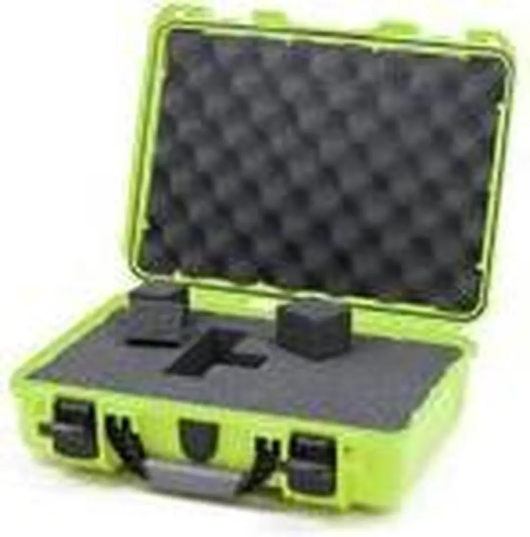 Nanuk 910 Koffer - Lime - 8.2L - Foam