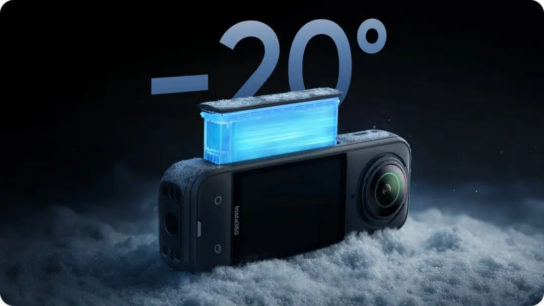 Insta360 X5 CYN2401B-Standard Accu - 2400mAh - Zwart