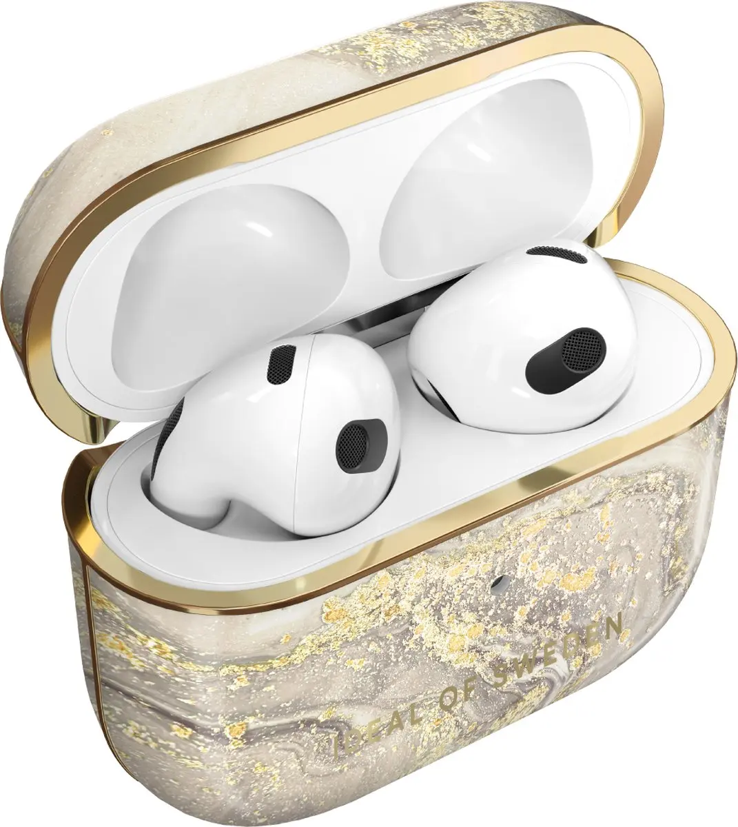 iDeal of Sweden AirPods Case Gen 3 Sparkle Greige Marble - IDFAPC-G4-121