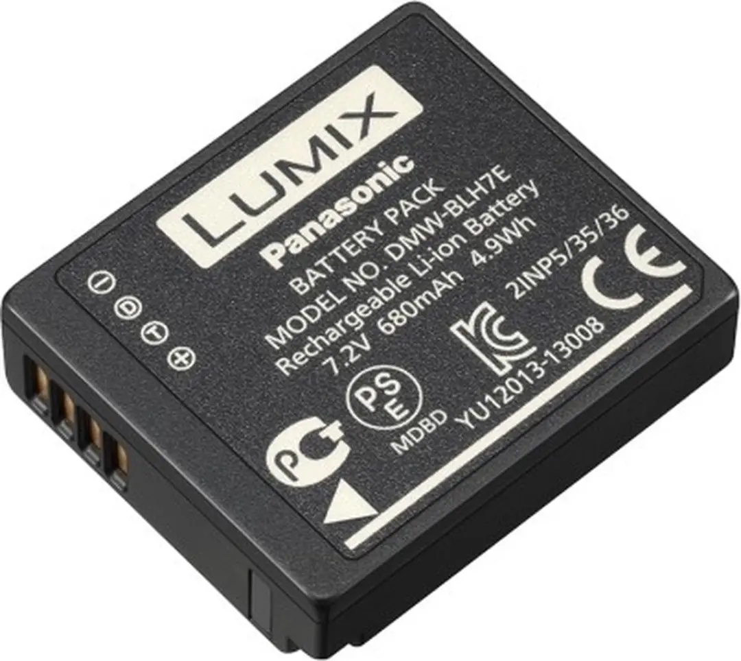 Panasonic DMW-BLH7E Accu - Spiegelreflexcamera - afbeelding 4 van 5