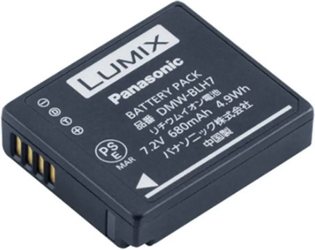 Panasonic DMW-BLH7E Accu - Spiegelreflexcamera - afbeelding 5 van 5