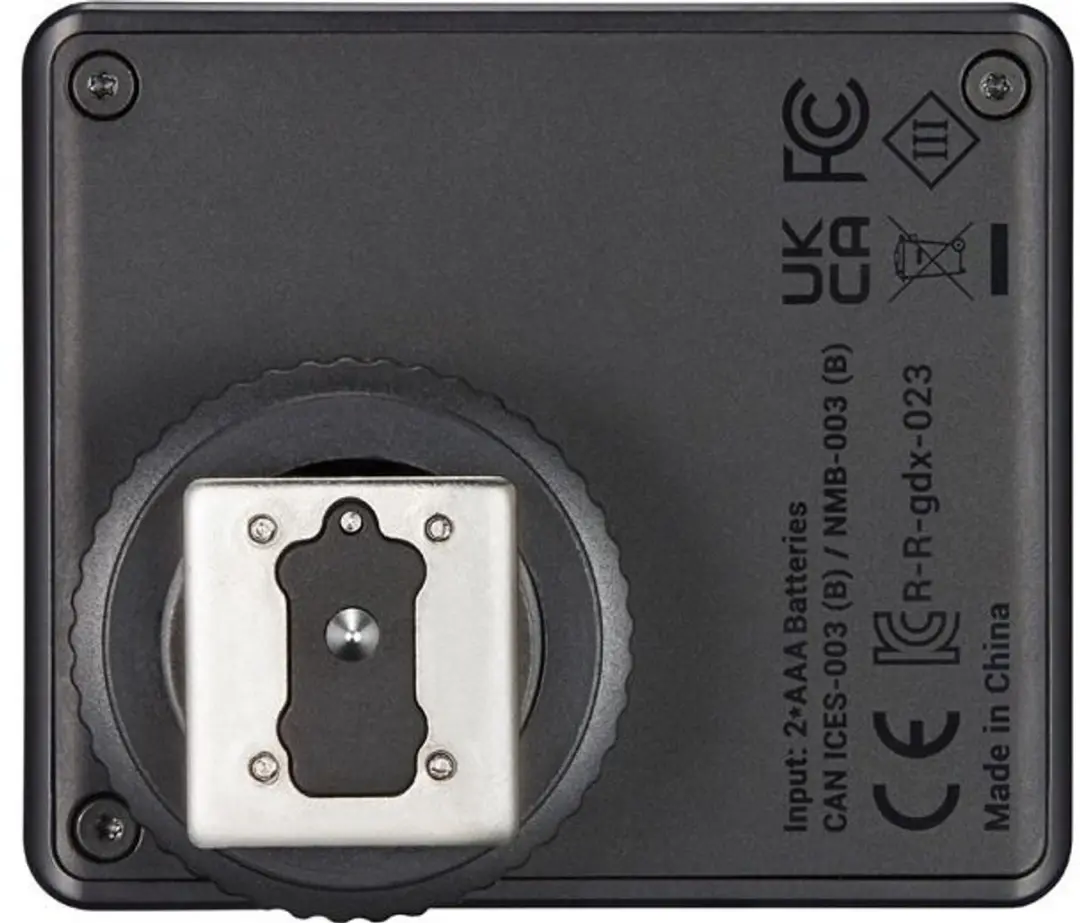 Godox iM30 iFlash Cameraflitser - 2x batterijen - Zwart