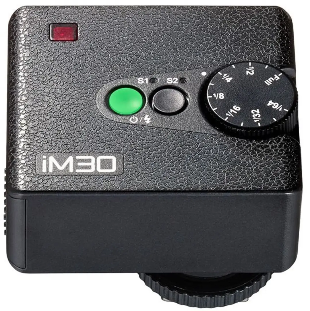 Godox iM30 iFlash Cameraflitser - 2x batterijen - Zwart - afbeelding 6 van 6
