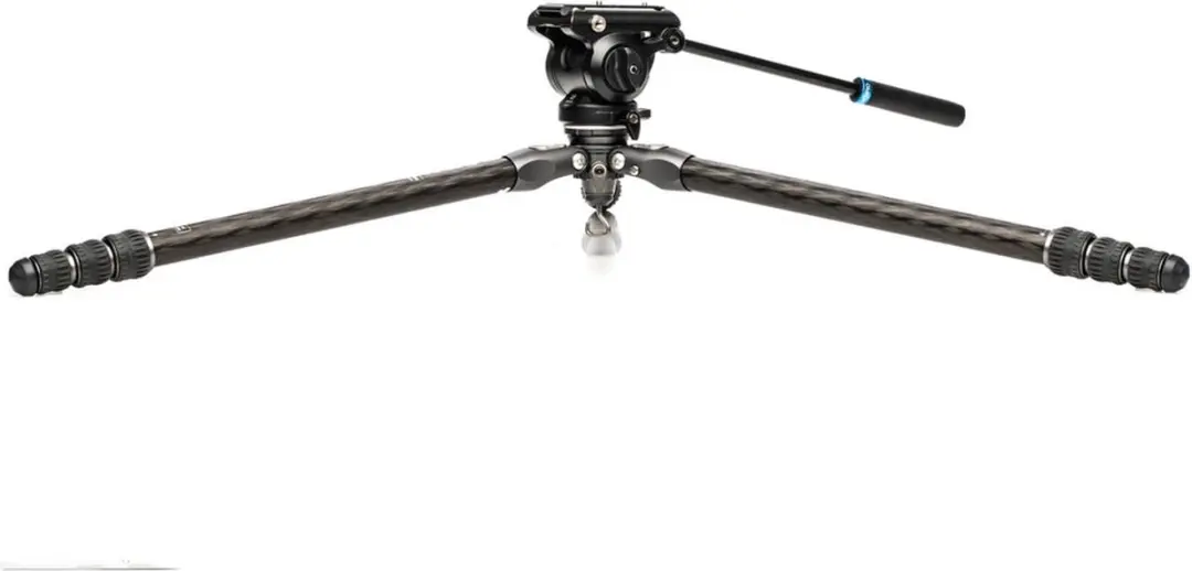 Benro Tortoise 24CLV+S4PRO Reisstatief - 4 Secties - Zwart