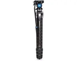 Benro Tortoise 24CLV+S4PRO Reisstatief - 4 Secties - Zwart