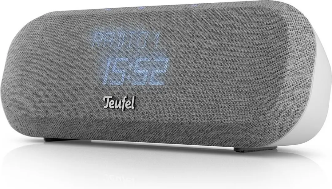 Teufel RADIO ONE Hifi-wekkerradio DAB+/FM - 20W - Lichtgrijs
