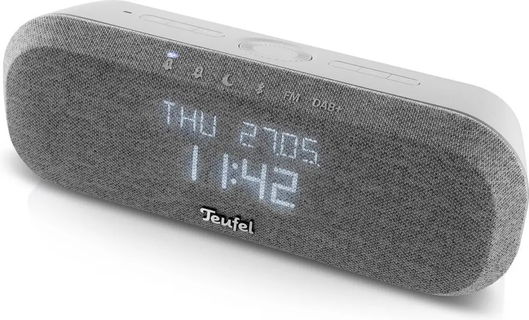 Teufel RADIO ONE Hifi-wekkerradio DAB+/FM - 20W - Lichtgrijs - afbeelding 6 van 6