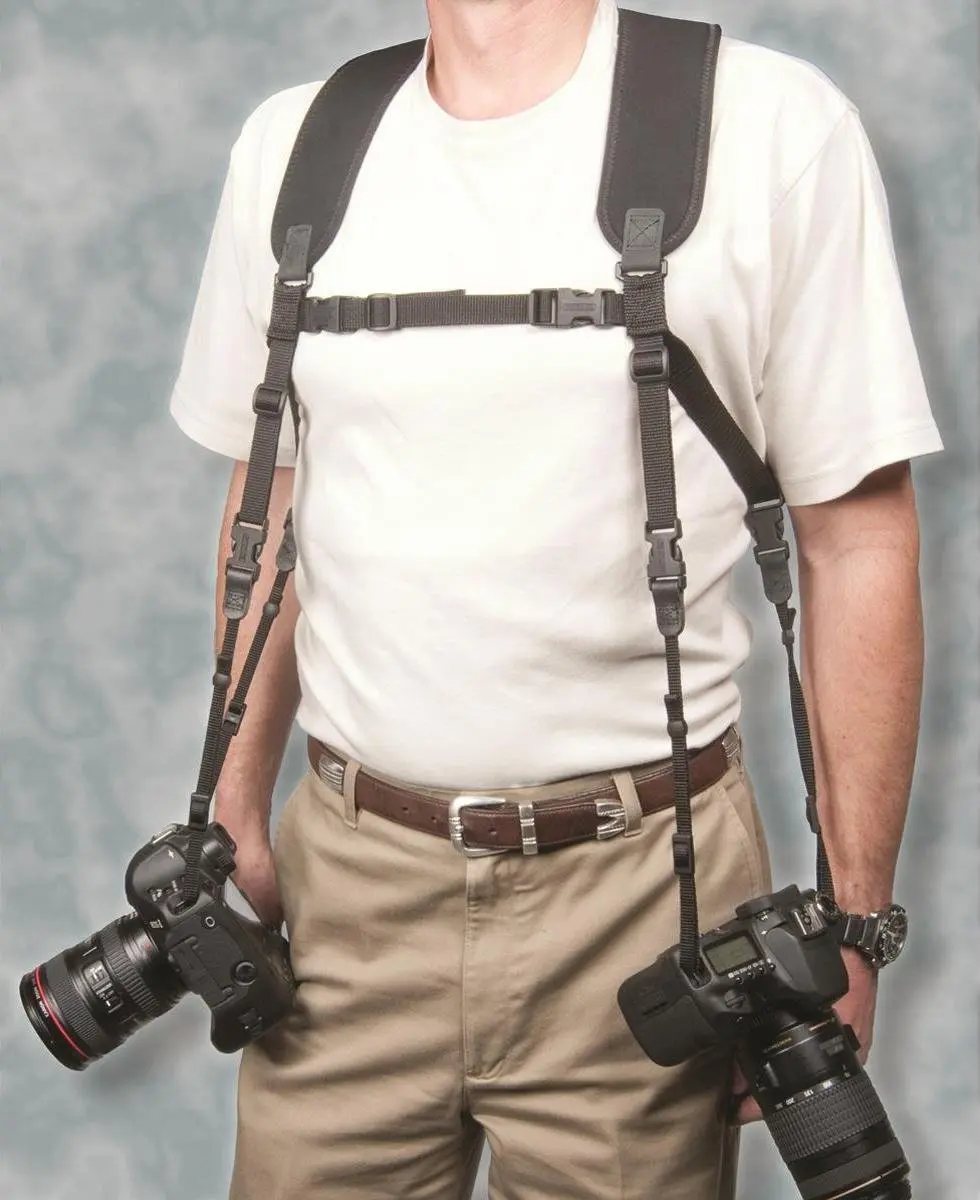Op/Tech Dual Harness Strap Camera Harnas