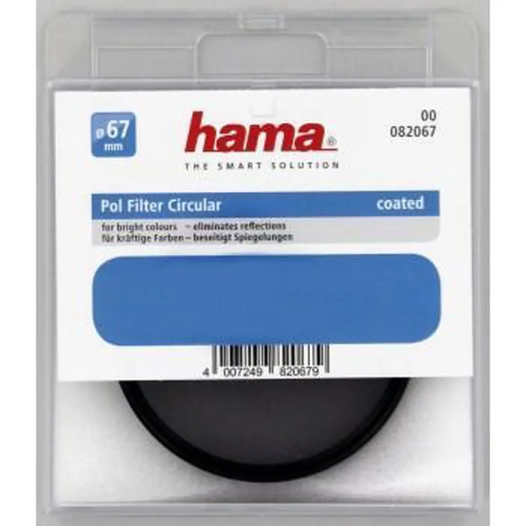 Hama Pl Circular 67mm Filter - Zwart - afbeelding 5 van 6