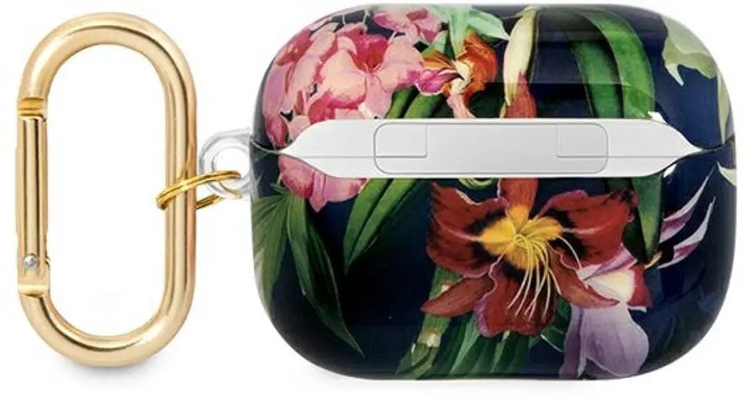 GUESS TPU Hoesje Apple AirPods Pro 1e Gen - Blauw Multicolor