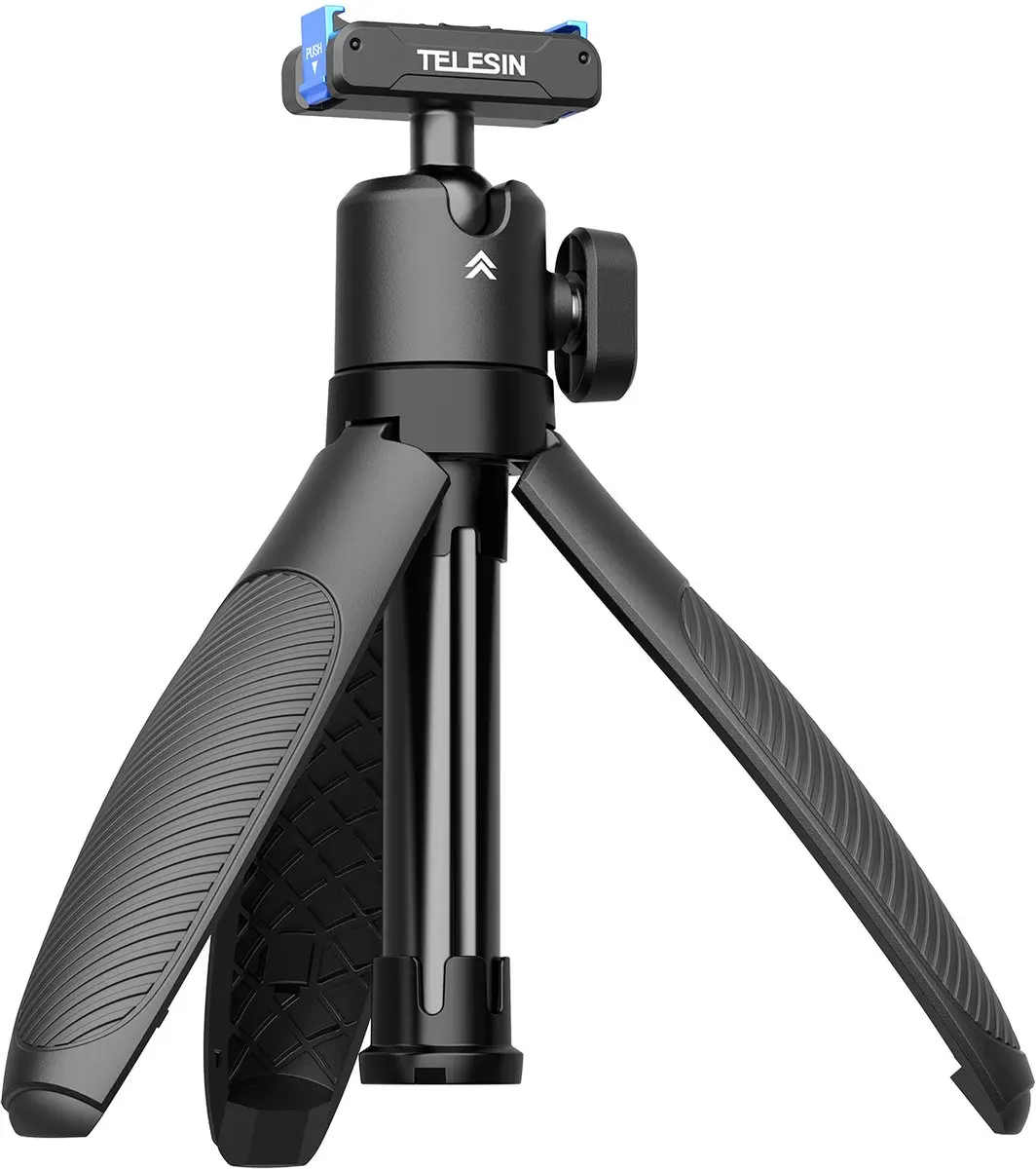 Telesin Quick-Release Selfiestick DJI Osmo Action/360 - Zwart - afbeelding 2 van 6