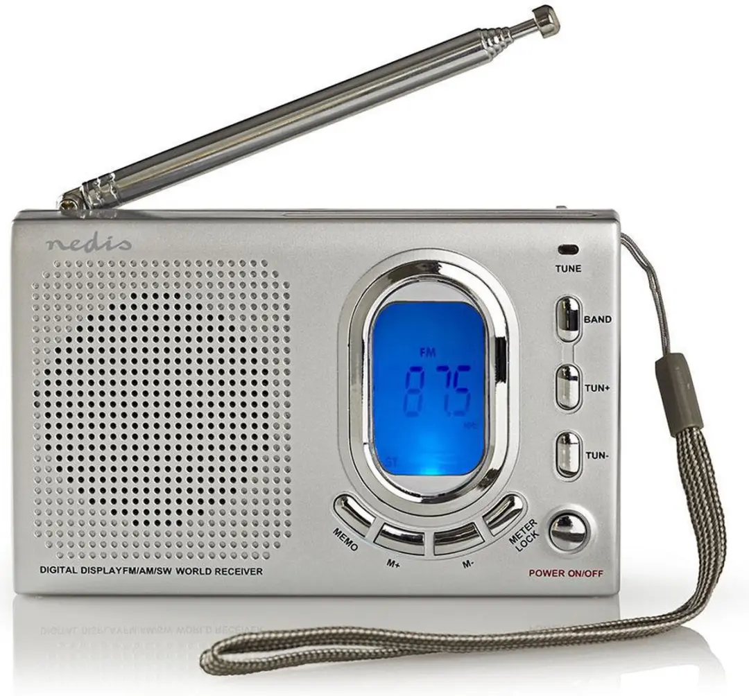 Nedis RDWR1000GY Wereldradio