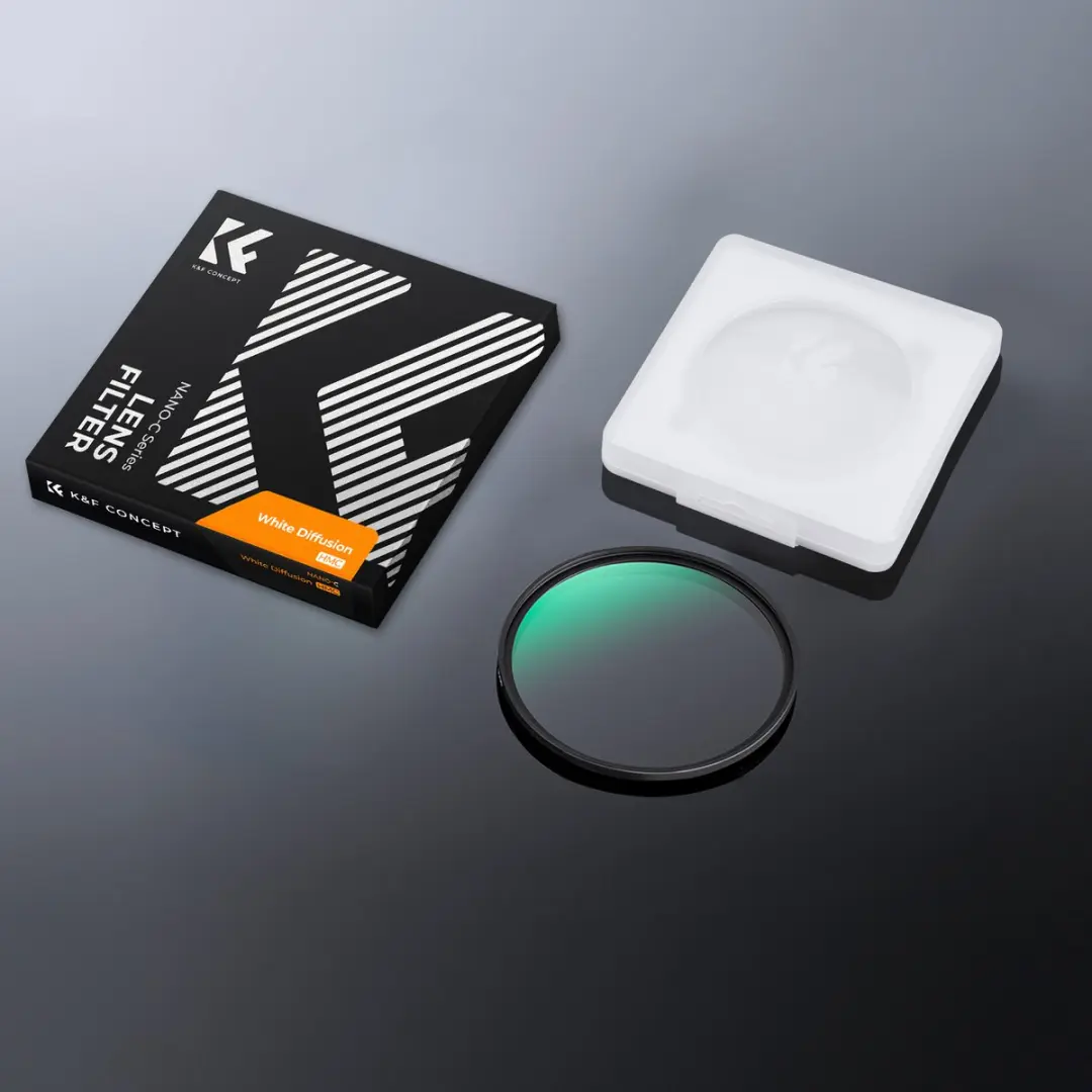 K&F Concept 58mm Soft White Mist Diffusion Filter KF01.2423 - Zwart