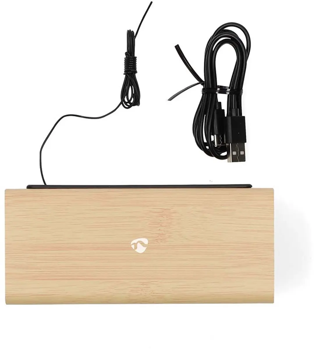 Nedis CLAR3004BN Wekkerradio - Hout - afbeelding 6 van 6