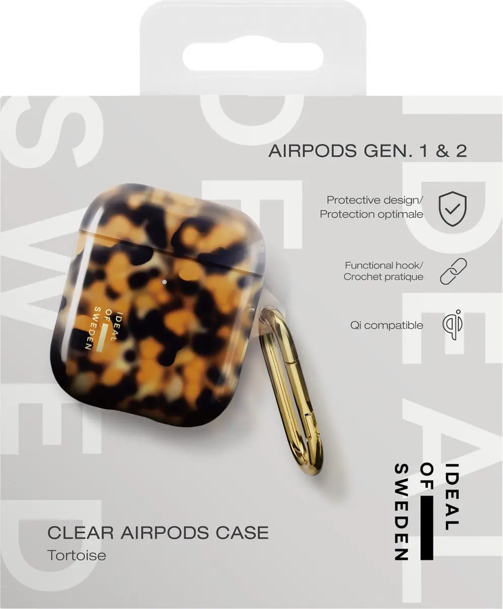 iDeal of Sweden Clear Case Apple AirPods 4 Tortoise - IDCLAPC-518