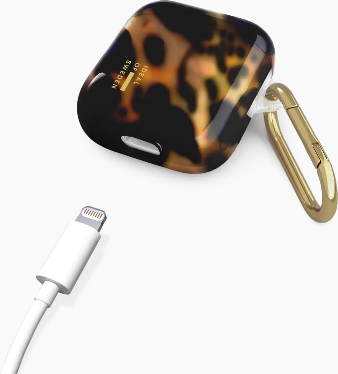 iDeal of Sweden Clear Case Apple AirPods 4 Tortoise - IDCLAPC-518