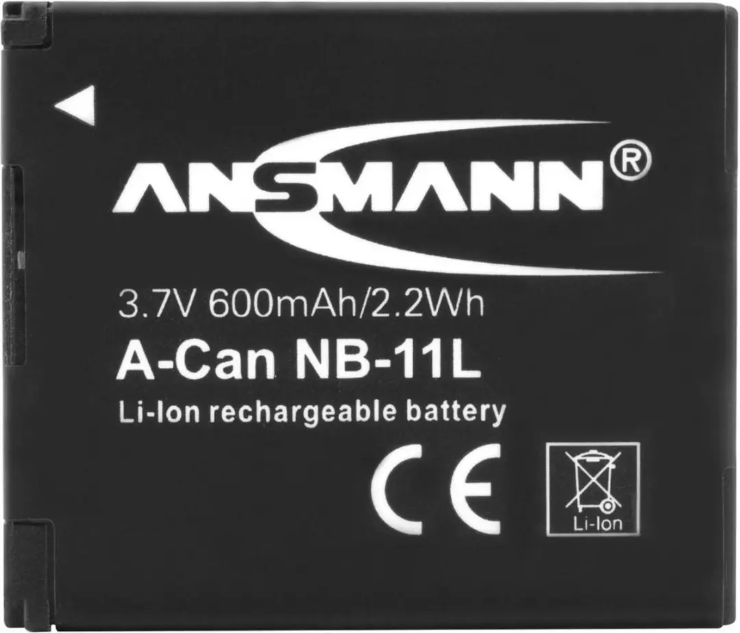 Ansmann A-Can NB 11L Li-ion Accupack 600mAh