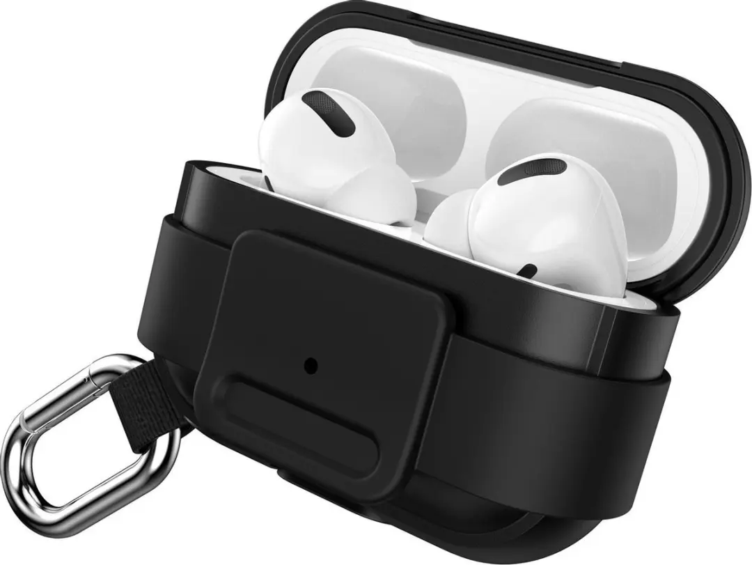 Speck Presidio Clickflip Hoesje - Apple AirPods Pro - Zwart - afbeelding 6 van 6