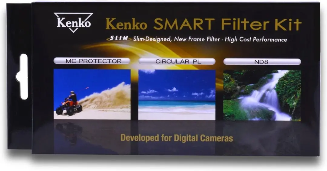Kenko Digital Filter Kit Slim 82mm - 3 Stuks - Zwart