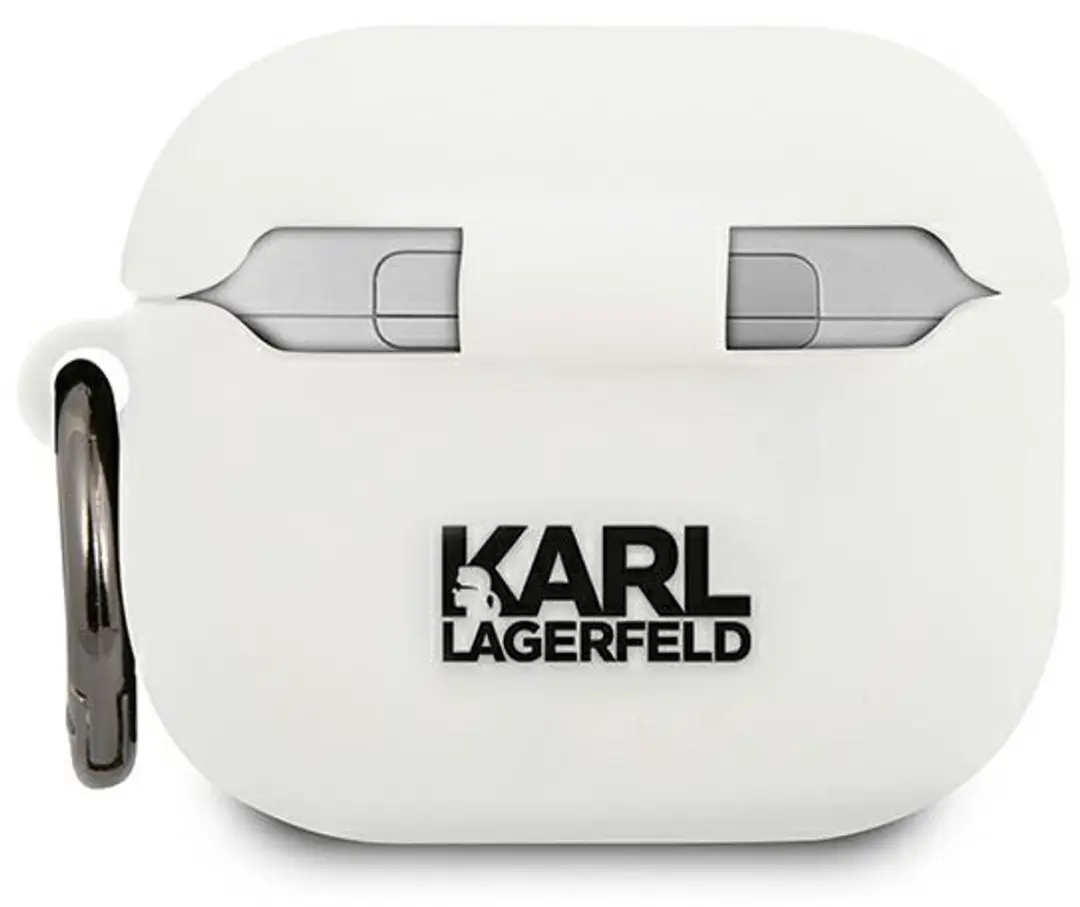 Karl Lagerfeld KLACA3SILCHWH AirPods 3 Hoesje - Wit